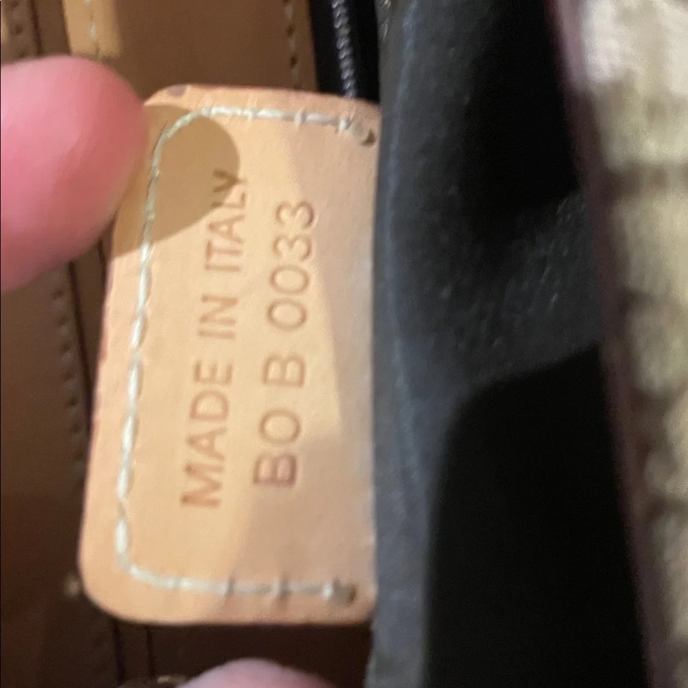 Christian Dior 2003 Diorissimo Street Chic Vintage Shoulder Bag, tan/gold, GUC - Picture 16 of 16